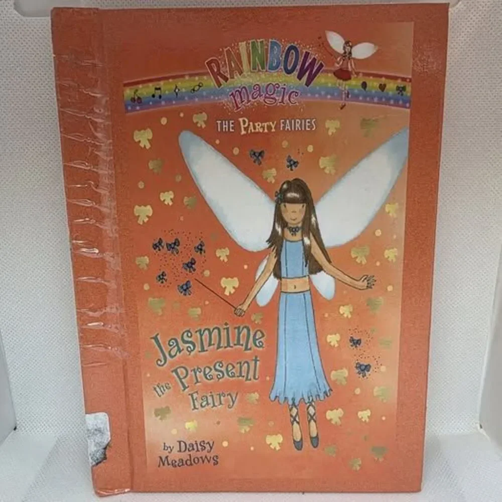 Rainbow Magic The Party Fairies By Daisy Meadows Books 1-2-3-6-7 Ex-Library